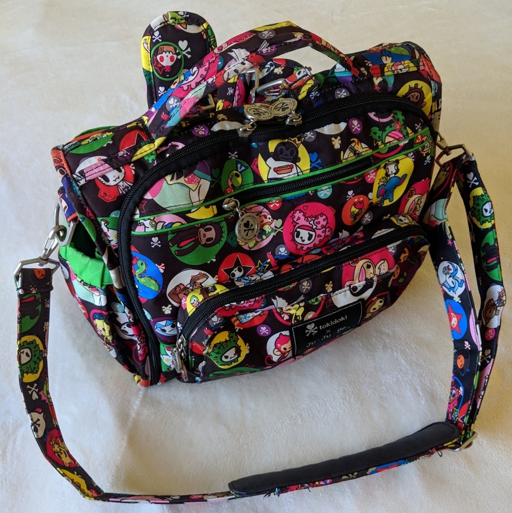 JuJuBe BFF Diaper Bag Bubble Trouble Print
